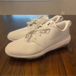 Nike Roshe G Tour Triple White AR5580-100 Men's Size 10.5 Shoes New